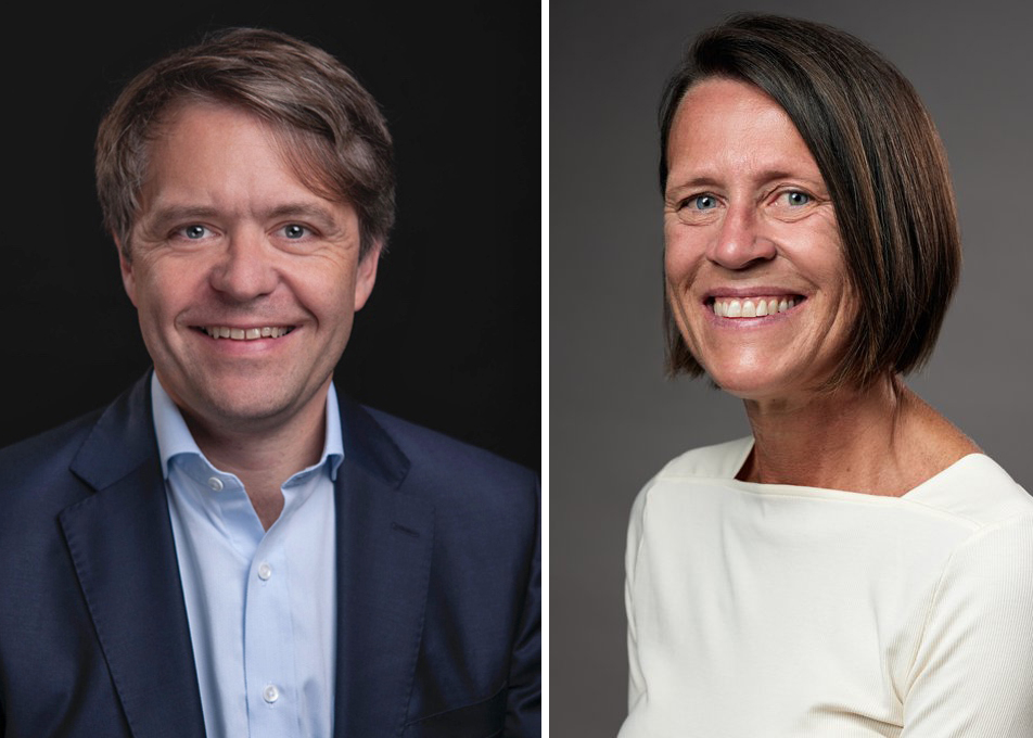 Portraitbilder Prof. Bernd Stadlinger und Prof. Reinhilde Jacobs